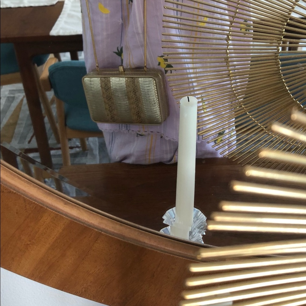 Rebecca Taylor Python Gold Clutch - image 7